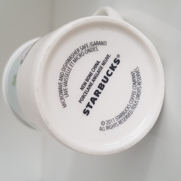 Starbucks New Bone China Holiday 2011 Mug - Picture 13 of 13